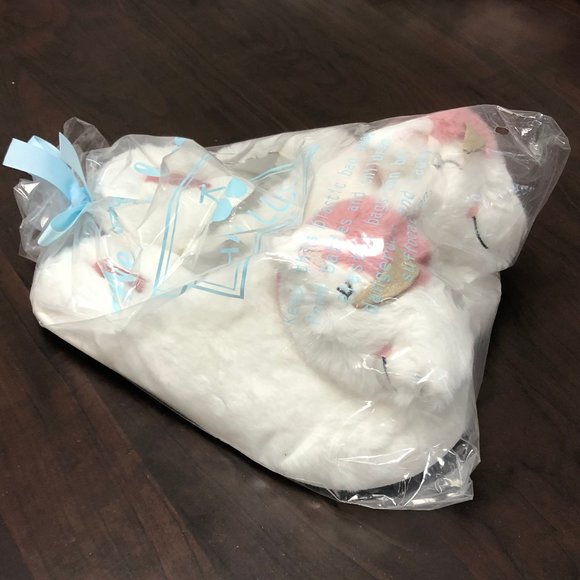 Faux Fur Memory Foam Unicorn Animal House Slipper - Picture 3 of 4